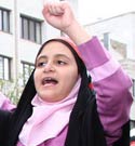راهپیمایی حافظان حجاب در مشهد