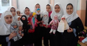 جشنواره حجاب عروسکها طرح ملی حجاب مدارس ناحیه یک ارومیه سال تحصیلی ۹۴