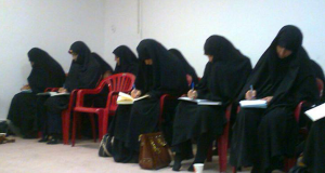 سومین جلسه دوره چهارم تربیت مبلّغه حجاب در شهرک پردیسان قم ویژه خواهران
