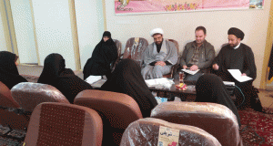 جلسه مسئولین شعبه ارومیه با مسئول بسیج دانش آموزی و مسئول بسیج جامعه زنان