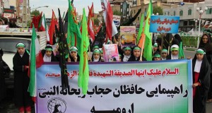 راهپیمایی حافظان حجاب ارومیه