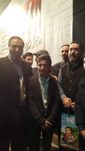 تجلیل از دختر محجبه حاضر در جشنواره فیلم فجر
