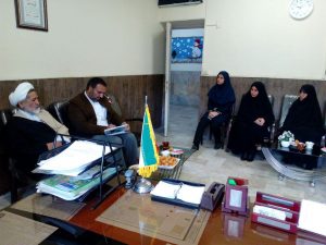 بازدید مسئول ستاد اقامه نماز آموزش و پرورش خراسان رضوی از مدارس طرح حجاب ریحانه النبی(س)